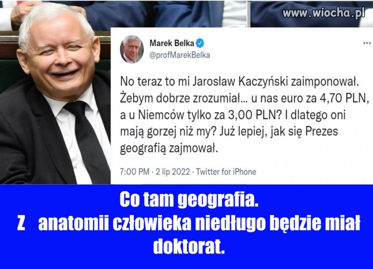...może to oficjalny kurs wymiany dla pisowców?