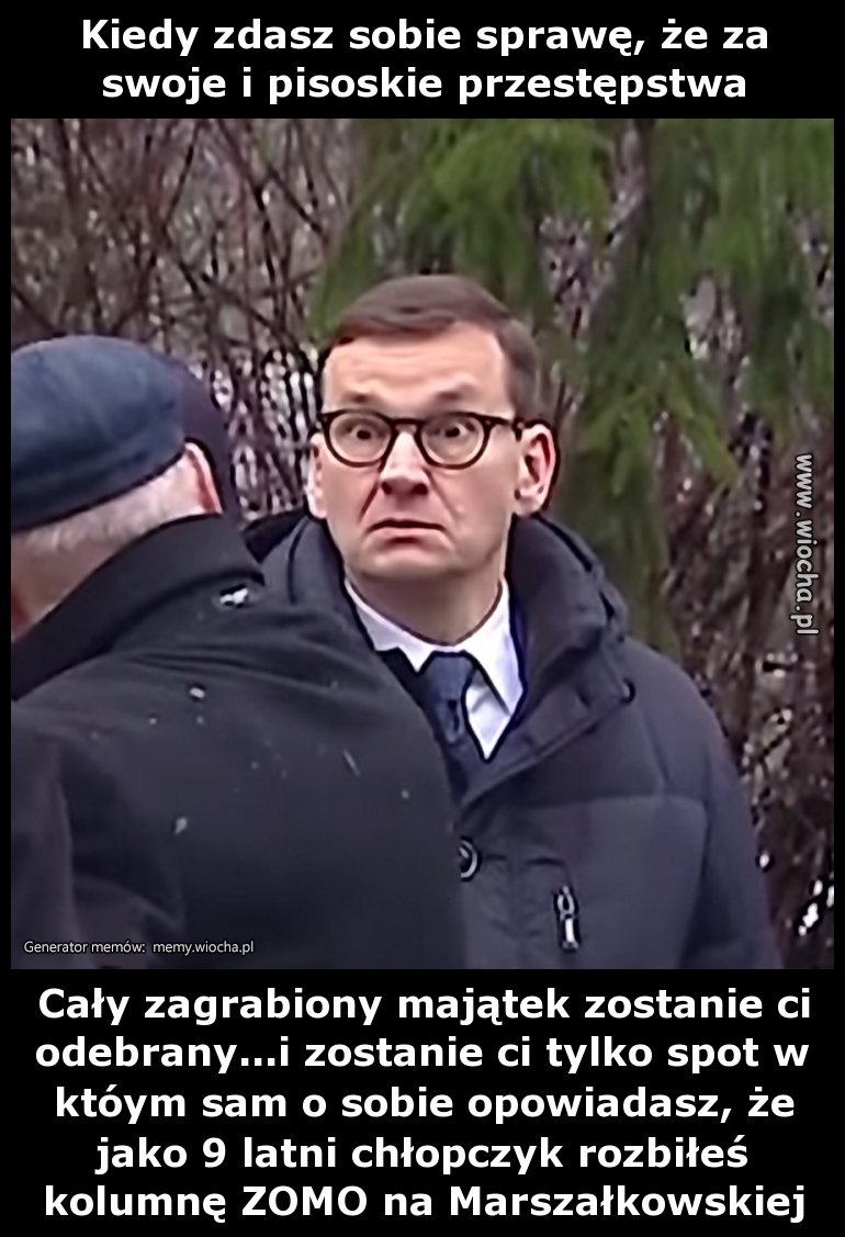 Kiedy zdasz sobie sprawę, że za swoje i pisoskie