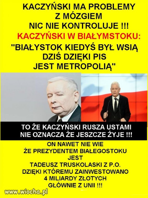 Bialystok otrzymal prawa miejskie w 1692 r.!!!