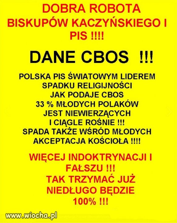 NIE MA TEGO ZLEGO, CO BY NA DOBRE NIE WYSZLO...