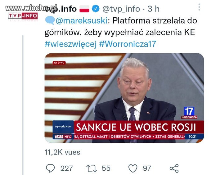 Propaganda jak za komuny