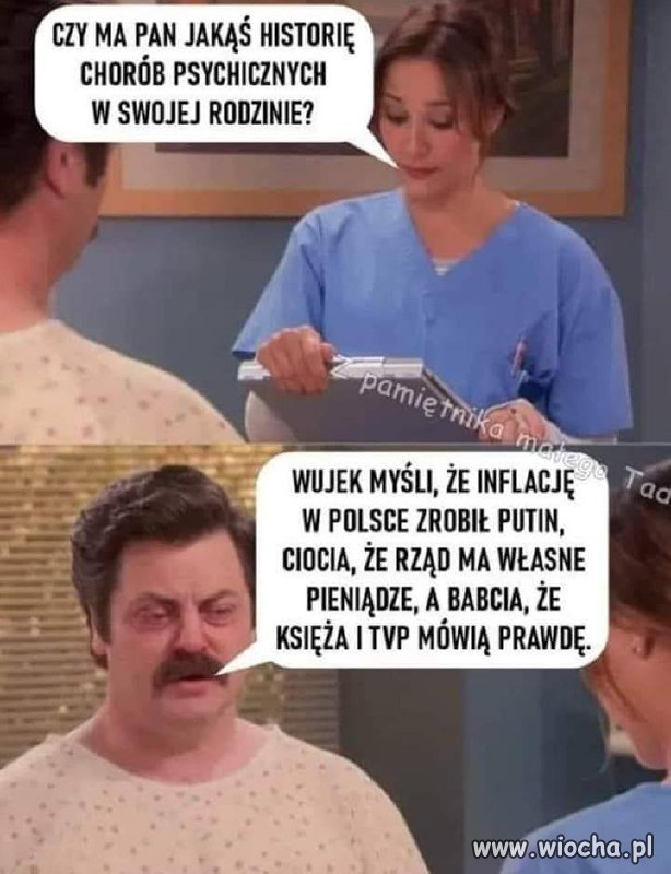 Każdy ma kogoś chorego w rodzinie 