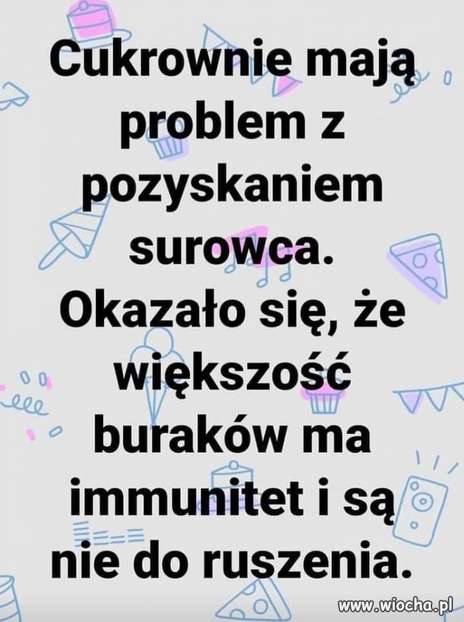 Buraki czekają na podwyżki. Spekulanci!!!   