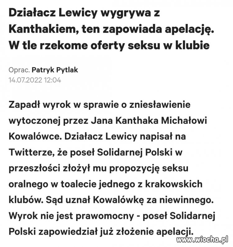 Ciągnął, czy nie ciągnął