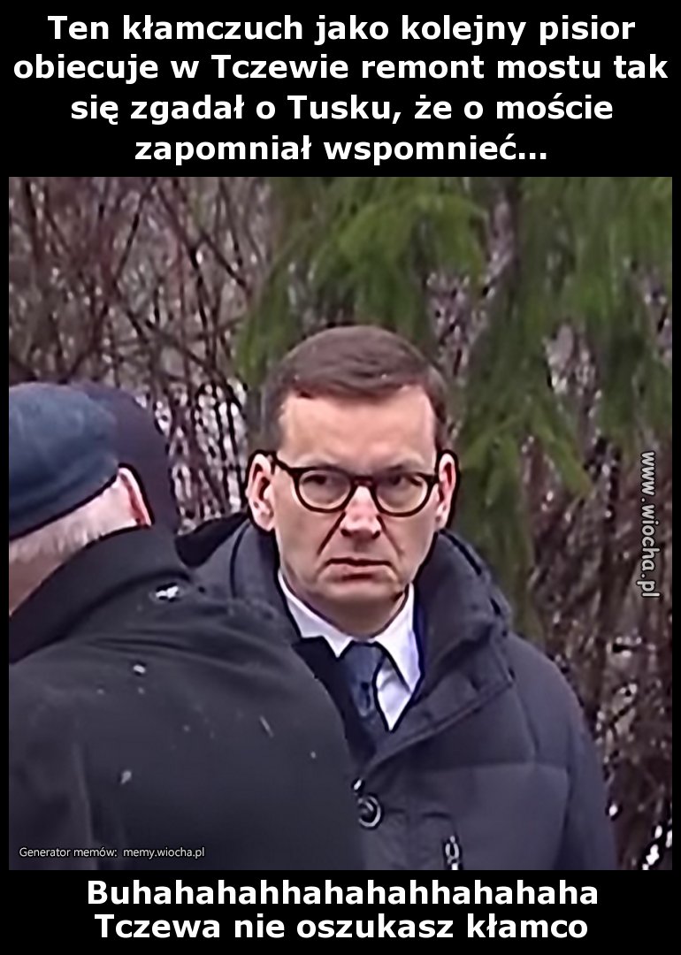 Ten kłamczuch jako kolejny pisior obiecuje w