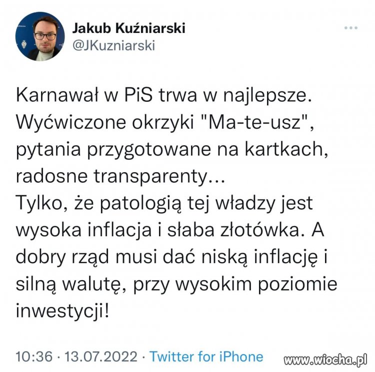 Karnawał w PiS trwa 