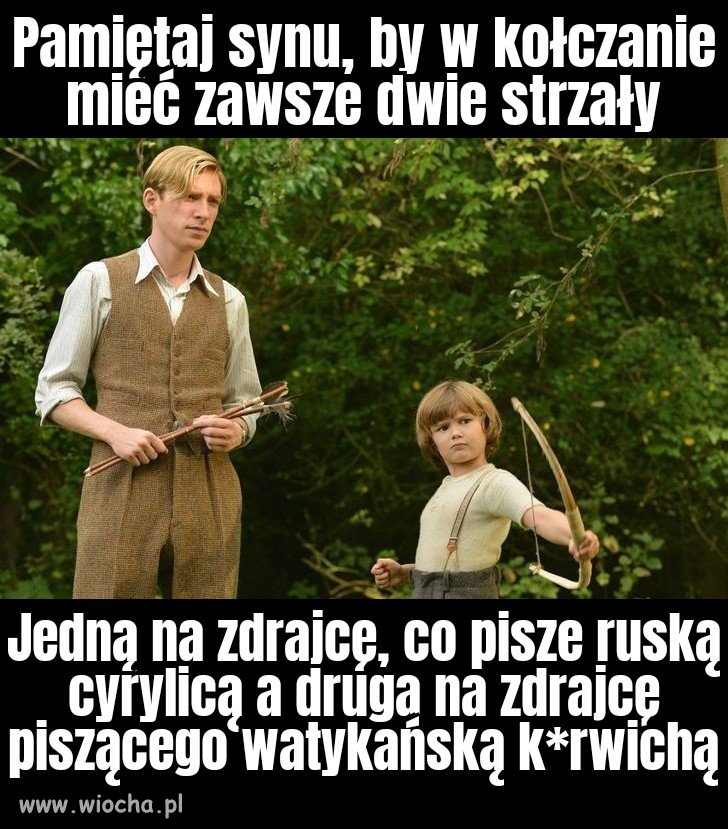 Bo zasady trzeba wynieść z domu 
