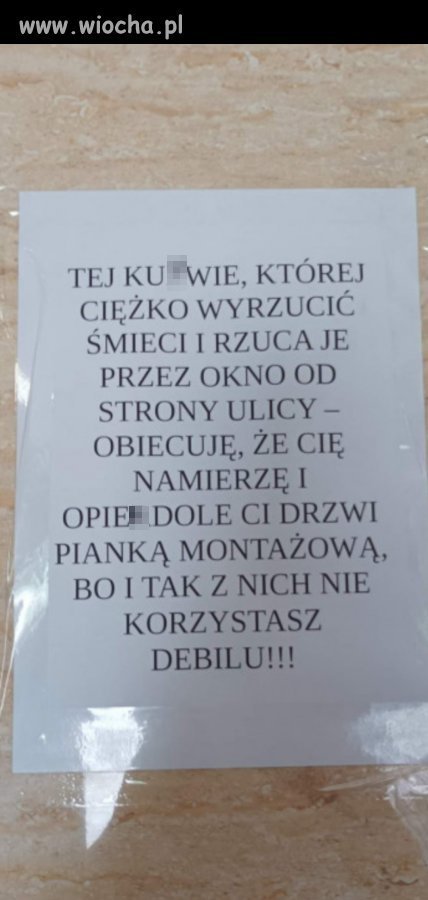 Obwieszczenie sąsiedzkie