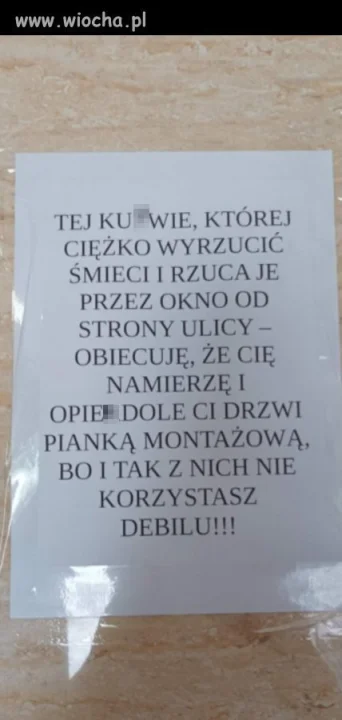 Obwieszczenie sąsiedzkie