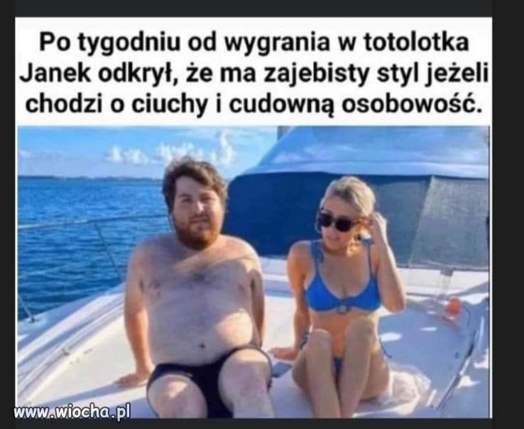 Janek ma zajebisty styl