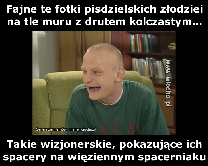 Fajne te fotki pisdzielskich złodziei na tle muru