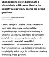 Książe  kościoła dał głos 