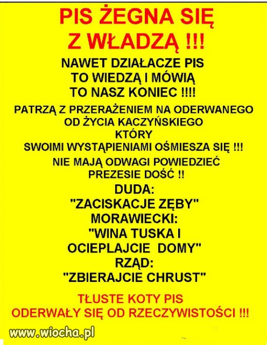 Po 7 latach rzadow PiSu, Polska bankrutem!