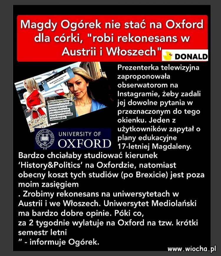 To jest reklama polskich uczelni, co na to Czarnek?