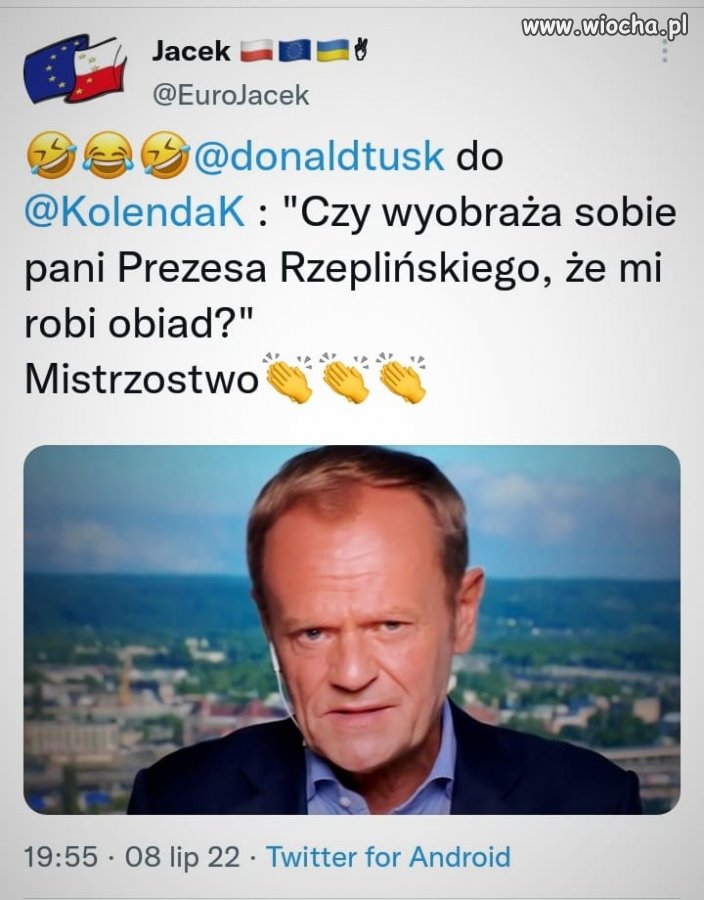 Kucharka Julia zaorana! Jaśnie pan prezes razem z nią