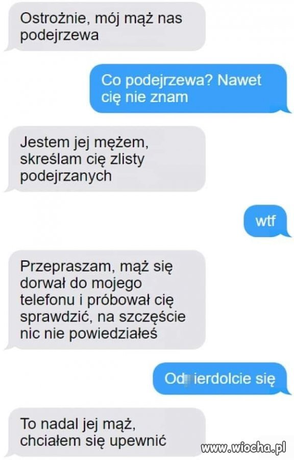 Kontrola jest najwyższą formą zaufania.