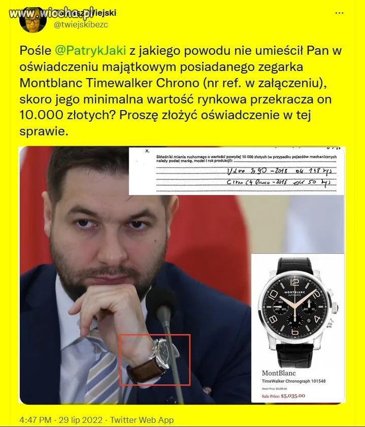 Już jeden taki od zegarków był