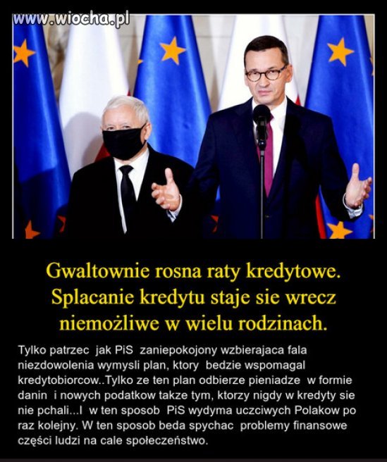 Problemy finansowe społeczeństwa to są właśnie na tym zdjęciu...