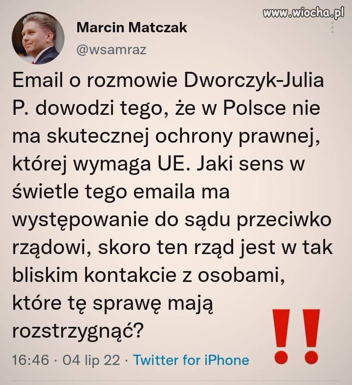 Wychodzi na to, że to kpina, nie trybunał. 