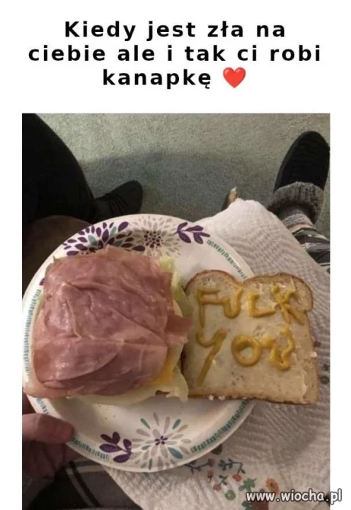 Kanapka pełna miłości