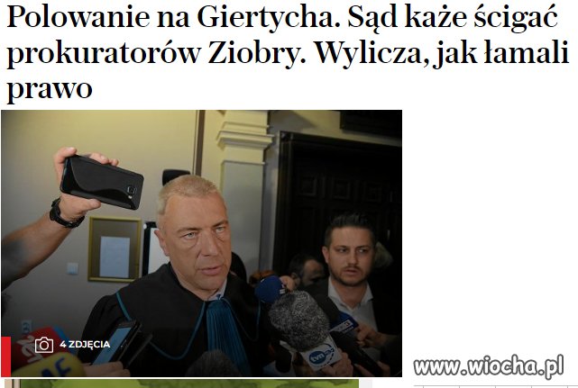 Chcieli załatwić Giertycha