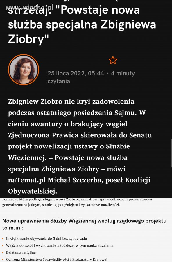 Pan Zbyszek chce strzelać z ucha