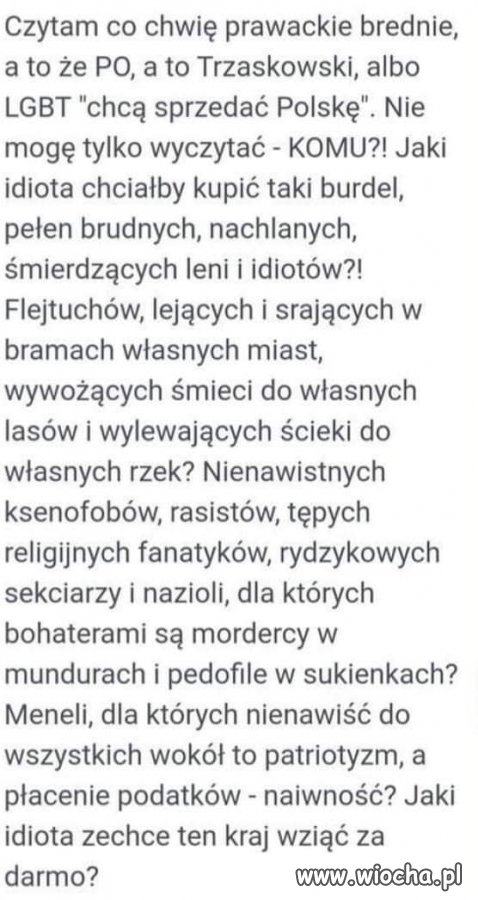 Pytanie. Jaki ...