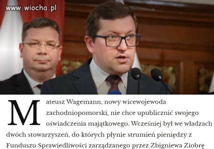 Polityk z parti ziobry dostał miliony z funduszu 