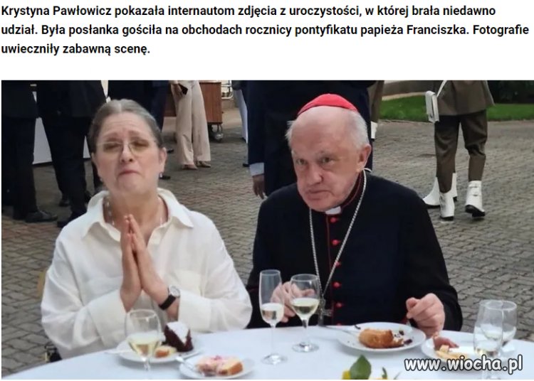 Z biskupem na obiadku