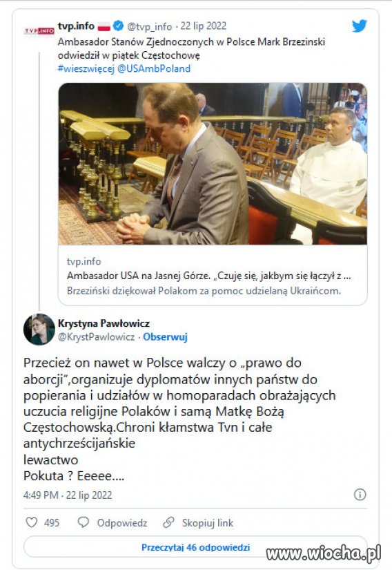 Przekupka Krycha, po urlopie znow w formie...