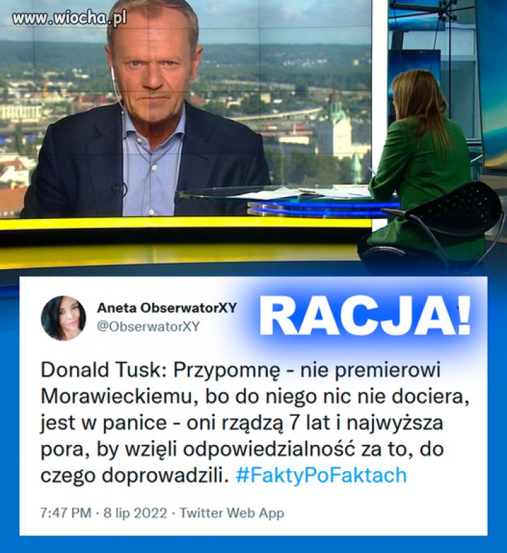 Donald przypomina