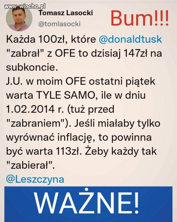 To i tak nie przemawia do oczarowanych i okłamanych przez kłamliwy rząd PIS