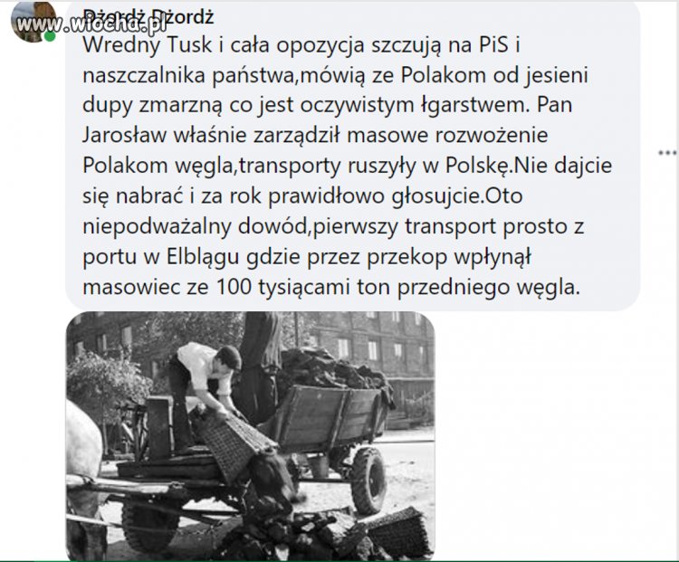 Wiozą węgiel