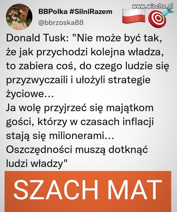 Oszczędności zacząć od władzy. 