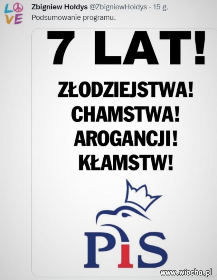 Zbyszek Hołdys ma rację !!!