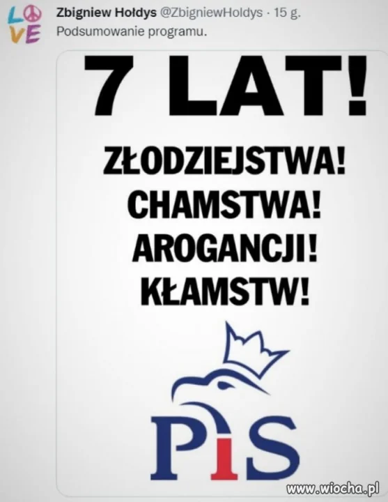 Zbyszek Hołdys ma rację !!!