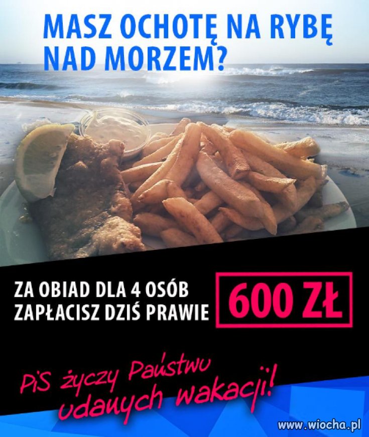 W państwie (PiS) dobrobytu każdego stać zapłacić taką cenę