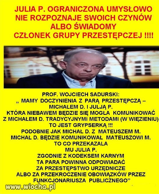 Partia Kaczynskiego to oksymoron!