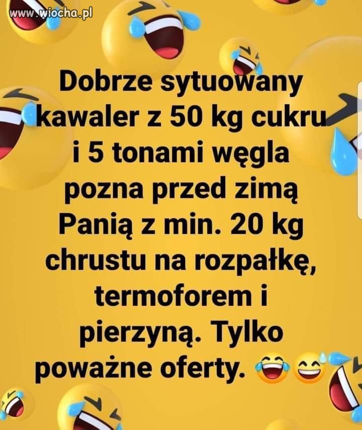 Oferta matrymonialna naszych czasów