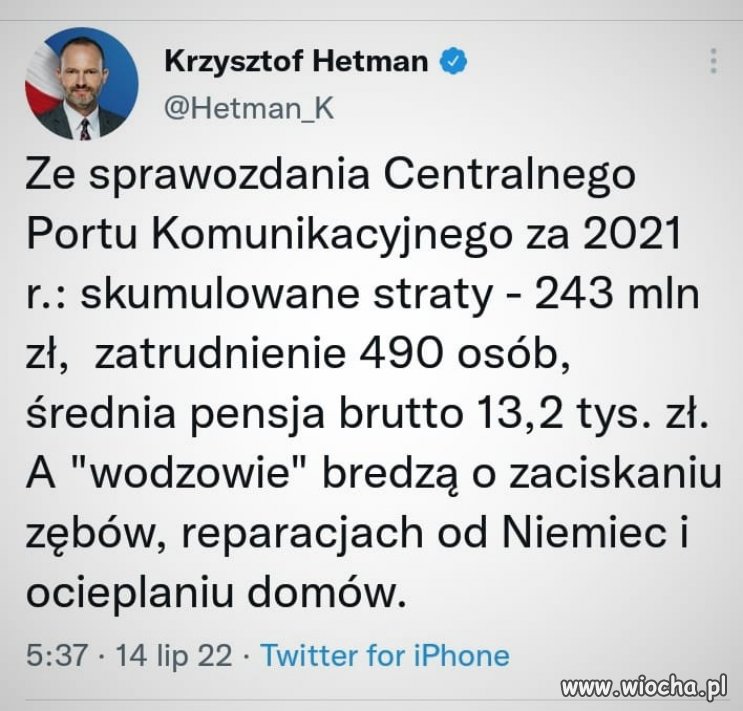 CPK będzie symbolem tych rządów.