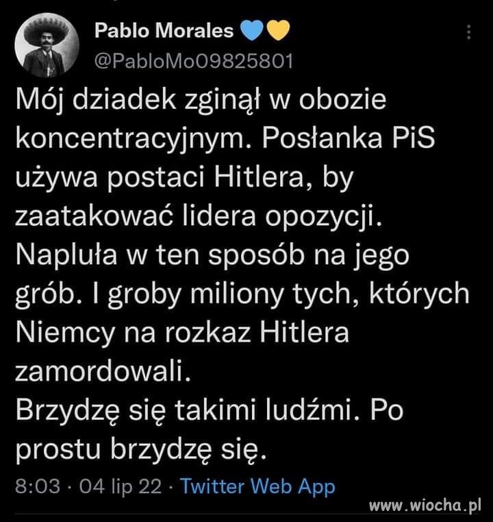 Pełna racja. Nazistami trzeba się brzydzić!