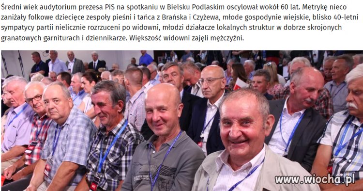 Elektorat kupiony 13 i 14 emeryturami