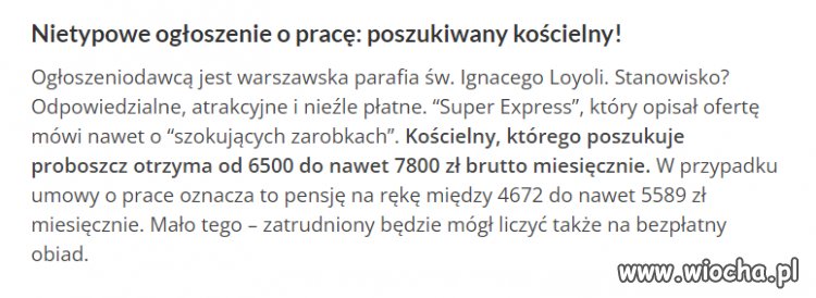 Praca szuka człowieka