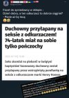 Aż prześcieradło w tyłek wjechało