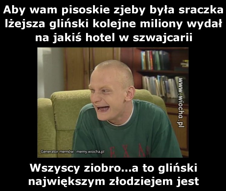 Aby wam pisoskie zj*by była sraczka lżejsza