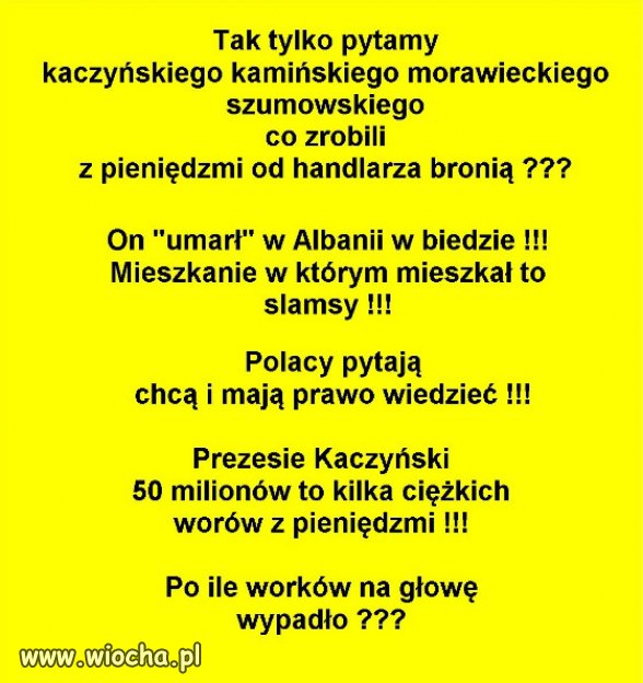 PiS KRADNIE ALE SIE DZIELI...MIEDZY SOBA!