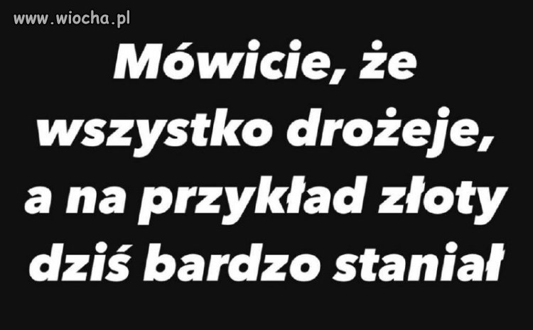 Nie wszystko drożeje 