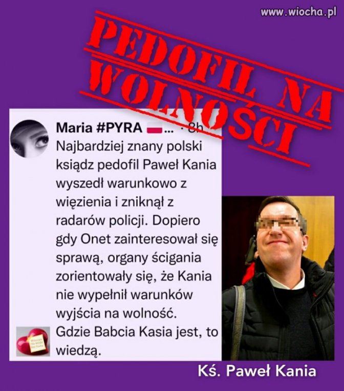 Policja zbyt zajęta ściganiem Babci Kasi i ochroną bonaparstka.