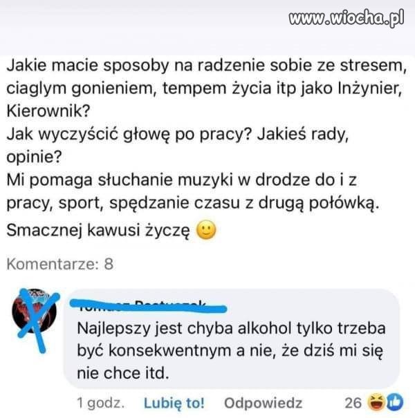 Konsekwentne podejście do stresu 