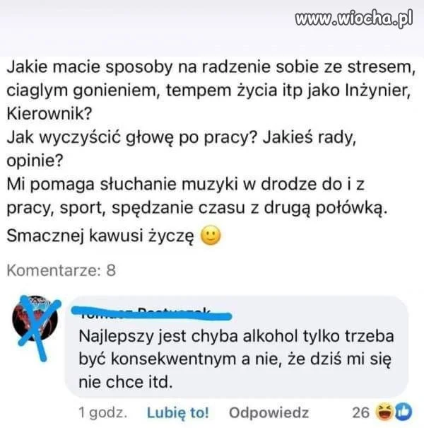 Konsekwentne podejście do stresu 